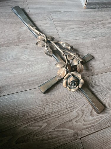 Grabkreuz bronze edelstahl - bronze,