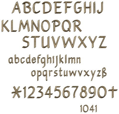 Grabschrift bronze alu - grabschrift, •