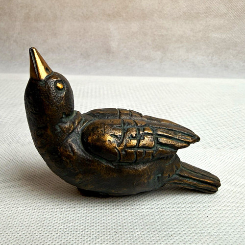 Strassacker bronze vogel figur - vogel,