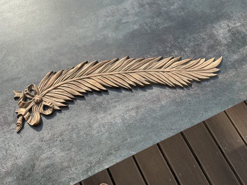 Grabschmuck palmwedel bronze - palmwedel,